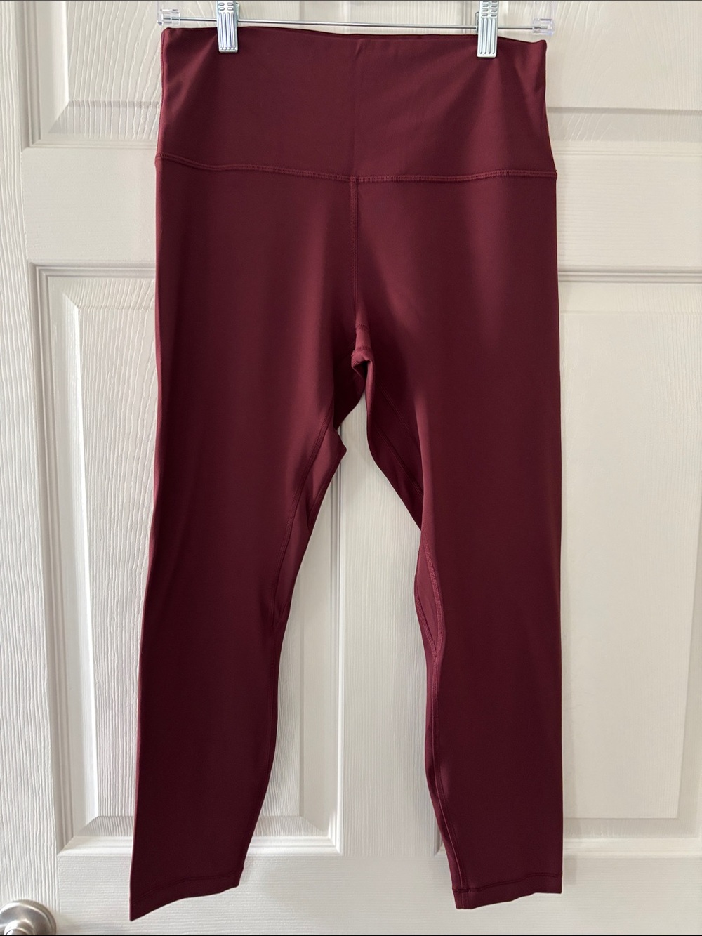 Lululemon Wunder Train High-Rise Burgundy 25’ Leggings